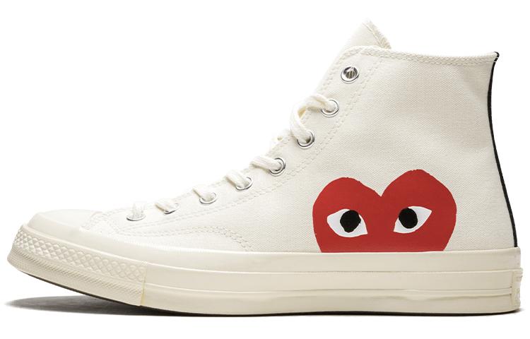 

Converse X Comme des Garçons Play All Star Chuck 70 High-Top Sneakers 150205C 35