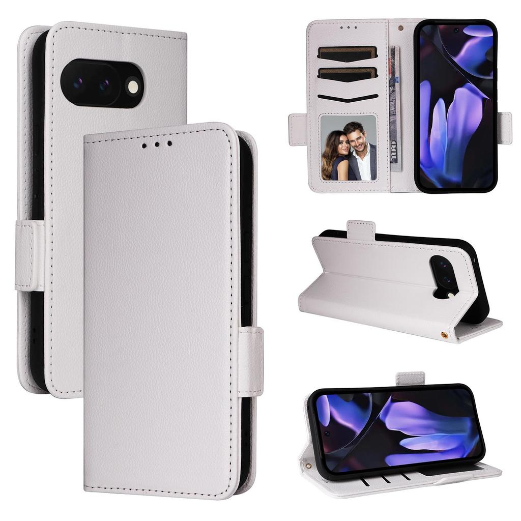 Flip Cover compatible for Google Pixel 10A PU Leather Phone Case Full-Body Protection with [RFID Blocking]