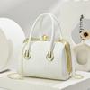 Retro Pu Leather Women's Handbag Fashi Girls Crossbody Shoulder Bag High-quality Exquisite Women's Bost Pillow Bag