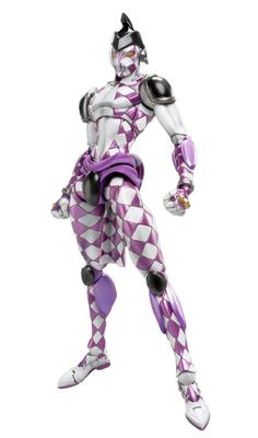 Super Action Statue Bizarre Adventure Part Approximately 155mm Articulated Figure Made of and "JoJo's 5" "P.H." Tall, Painted, PVC, ABS, Nylon.