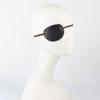 Hand Made Flat Profile Eyepatch Leather Halloween Costume Accessories Pirate Eye Mask