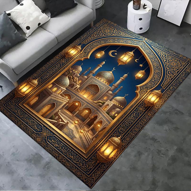 2025 New Muslim Carpet Rug for Living Room Bedroom Home Sofa Decoration,Kids play Non-slip Floor Mat125