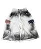 SK8ER ROCK Flag Raid Painting Cargo Bermuda Shorts ((Off White))
