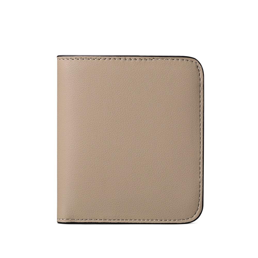 

Short Clutch Printed Card Bag Ultra thin PU Leather Card Holder Casual Women s Short Wallet Women Style D