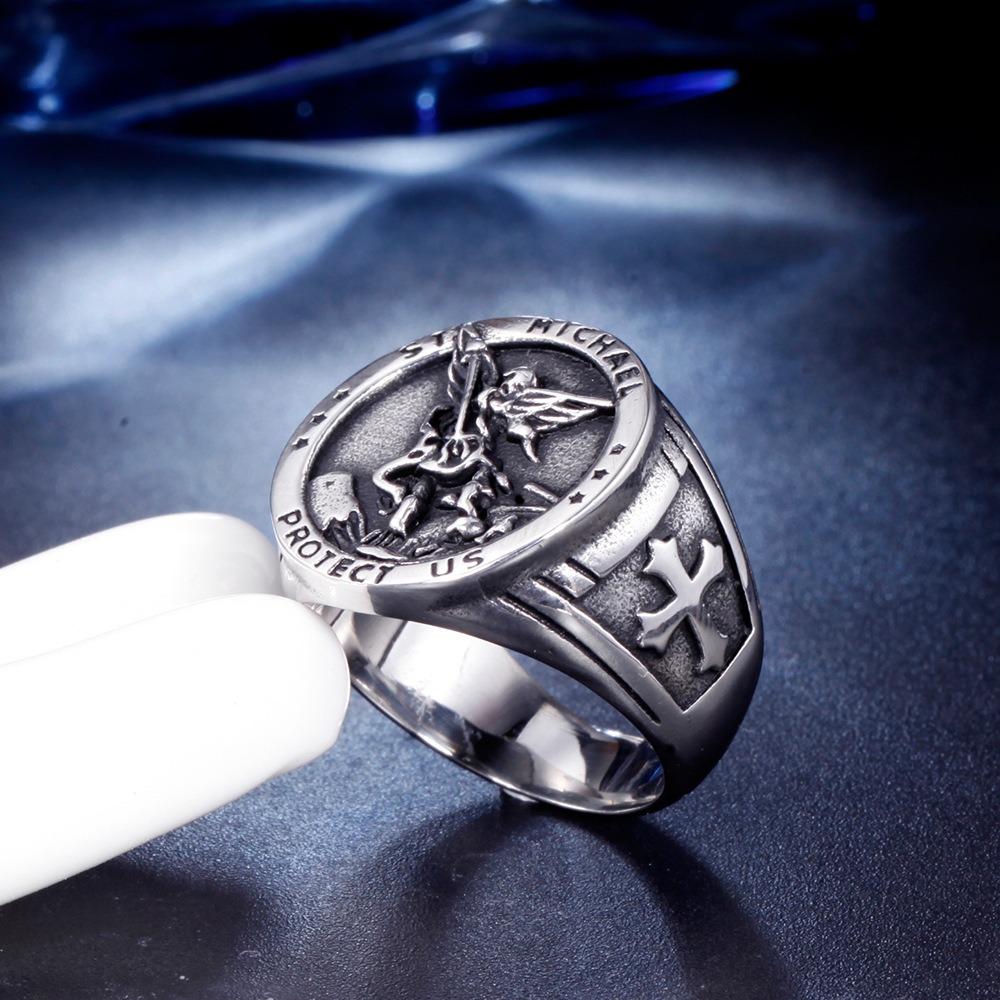 Gothic Cross Ring for Women Men Punk Style Bold Statement Jewelry Unique Design Unisex Accessories