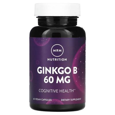Ginkgo B, 60 mg, 60 Gemüsekapseln