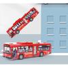 High Quality Simulation Bus Large Size Drop-resistant Light Music Inertia Bus Model Pull Back Car Educational Toys Gifts