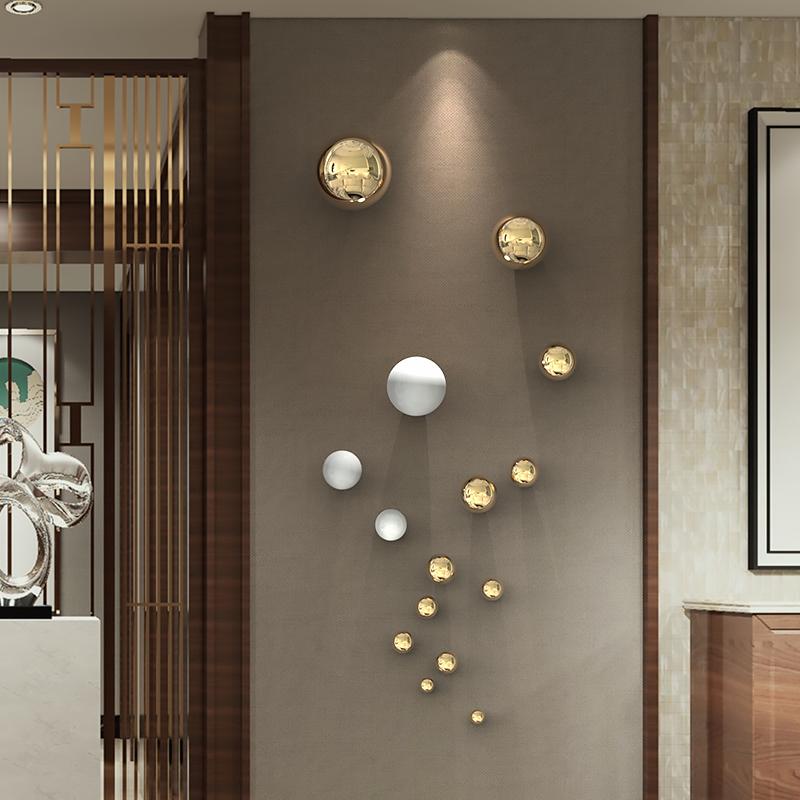 Wall Decoration Ball Nordic Decorative Ball Living Room Home Accessories Hotel Commercial Space Shop Wall Hanging
