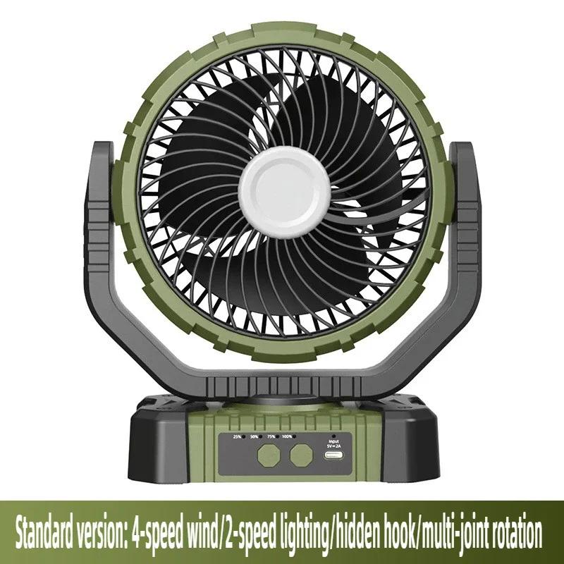 Car Cooling Fan Dual Head 3 Speeds 360 Rotatable Wind USB Powered Vehicle Fan Summer Cooler Portable For Vehicle Car Fan