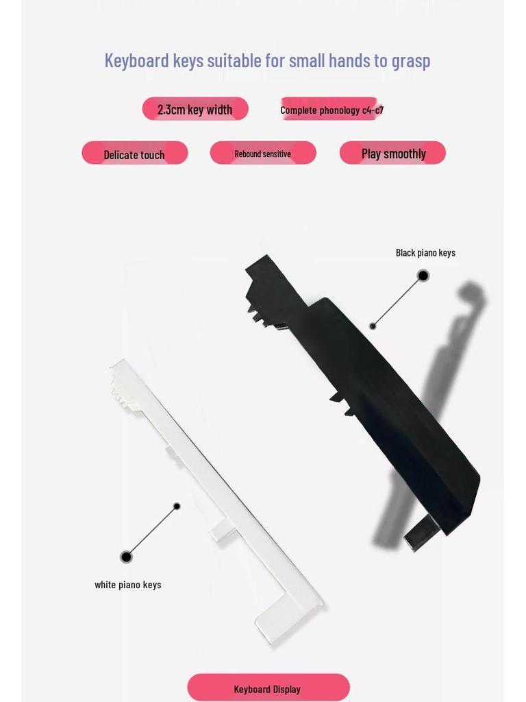 30-Key Smart Electric Piano for Children – Professional Weighted Keys, Perfect for Home Learning