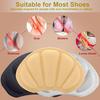 JUTOSU Heel Pads, Cushion Pads, Heel Protection Pads, Shoe Heel Protection Pads, Anti-Slip Pads, Prevents Shoes from Slipping Off, Prevents Slipping,