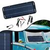 12V Solar Panel Solar Battery Charger Car Van Boat Kit Portable Monocrystalline Solar Battery Trickle Charger
