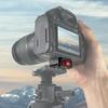 Quick Release Clamp Plate V-Lock Mount Anti-shake Clamp 1/4" Screw for 38mm Tripod Head Field Monitor LED Light Camera Accessory