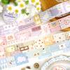 30mm*3m Kawaii Cartoon Pattern Label Journal Material PET Tape Creative DIY Collage Scrapbooking Masking Tapes School Stationery
