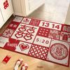 Wedding Entrance Festive Doormat - Easy To Clean Hallway Mud Scraper