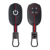 Portachiavi in Silicone a 4 Pulsanti Custodia Guscio Supporto Protettore Per Fiat 500 500E Styling Interni Accessori Auto