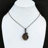 Baum des Lebens Ammonit Fossil Anhänger Kupferdraht gewickelte Anhänger Edelstein Anhänger Kupferdraht Wickel Schmuck Handgefertigter Anhänger Geschenk für Frauen