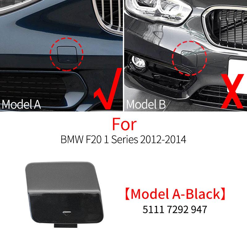 For BMW F20 Car Front Bumper Tow Hook Cover Cap Black White For BMW 1 Series 116 118 120 125i 2012-2018 51117292947 51117387170