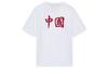 Li Ning T Shirts Unisex White Crew Neck Moderate Straight Fit AHSS511-1
