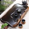 Song Yun Qing Handmade Rosewood Pattern Solid Wood Tea Tray