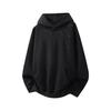 Men's Retro Beaded Embroidery Velvet Hooded Sweatshirt, Autumn/Winter Warmth
