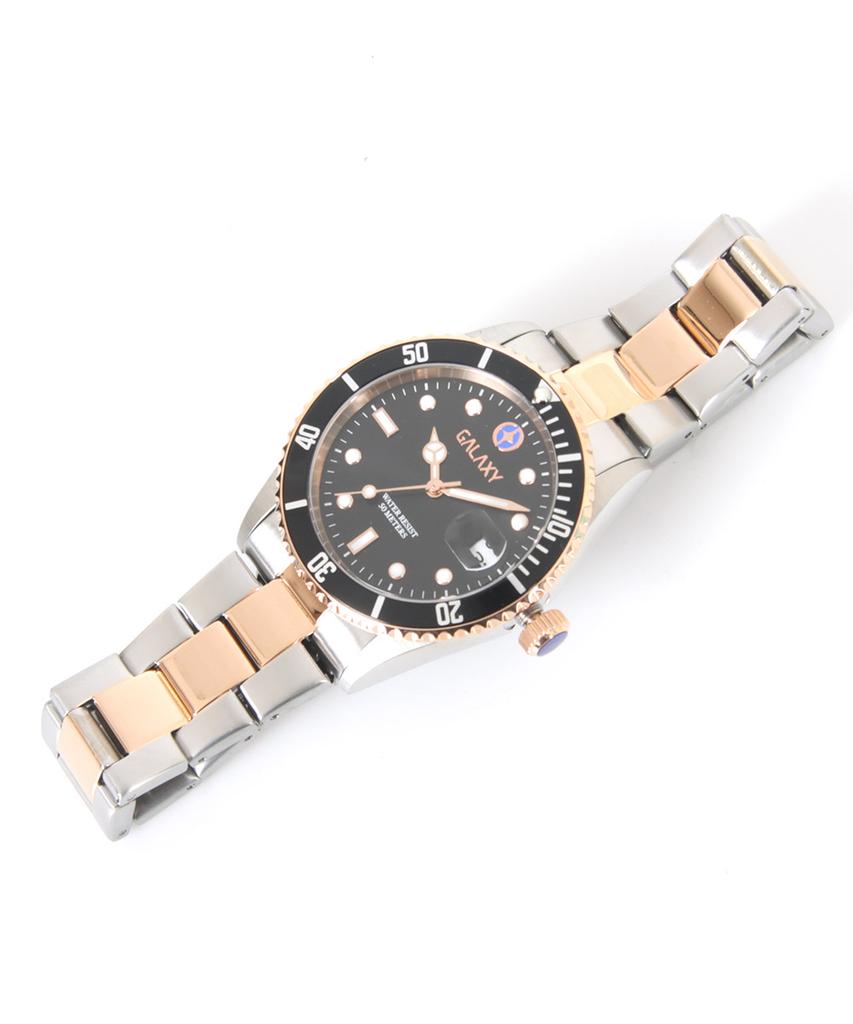 Gaelleogsi 5 Atm Men'S Metal Wristwatch Qt7013Ce