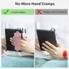 Ergonomic PU Hand Strap For 6-8inch Tablets Secure AntiSlip Finger Grip Holder Reading Accessory