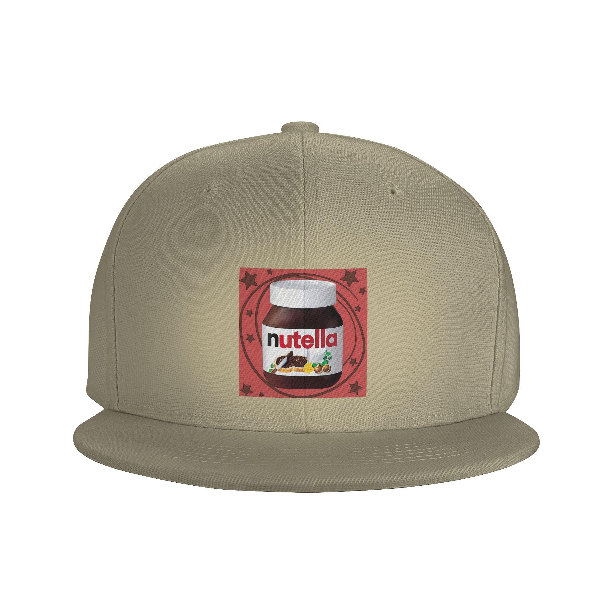 

Nutella Swirls Baseball Caps Snapback Fashion Baseball Hats Breathable Casual Casquette Outdoor for Unisexs And Womens One Size