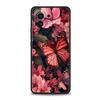 Blumen- und Schmetterlingsmuster Hülle Für Xiaomi Mi 15 14 13 12 11 Lite 14T 13T 12T 11T Pro Poco X7 X6 X5 X3 Pro F6 F5 F4 Abdeckung