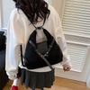 Vintage Fashion Backpack Women Faux Suede Daily Casual Shoulder Bag Designer Luxury Crossbody Bags Shopping Travel Handbags