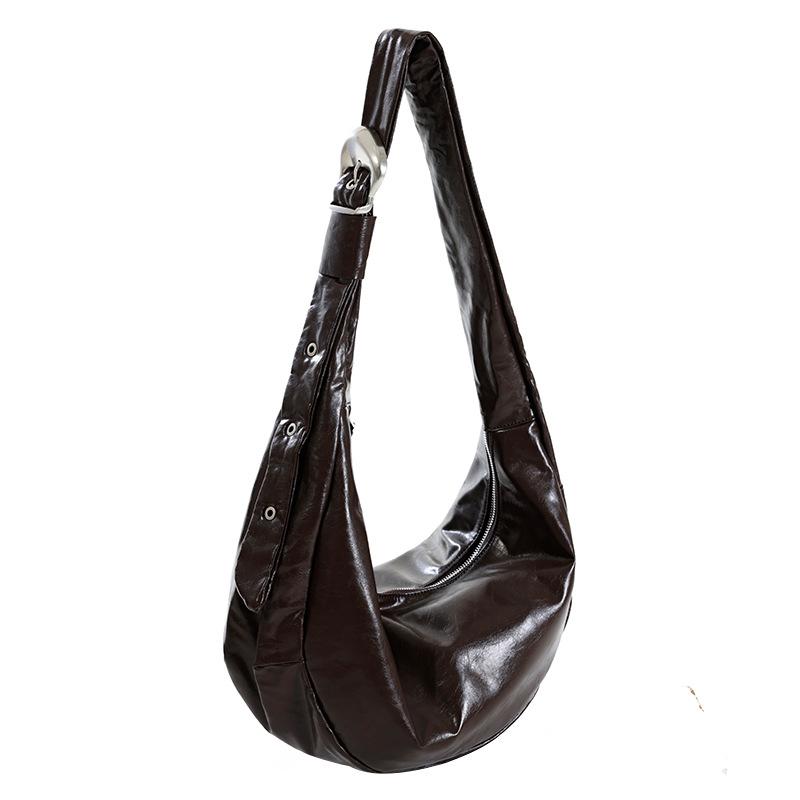 Large-capacity Dumpling-wrapped Crossbody Bag Versatile Single-shoulder Armpit Bag