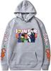 2024 Hunter X Hunter Hooded Hoodies Anime Hoodie Fleeced Streetwear Sweatshirt Oversized Clothes Sweater Pullover Men Women