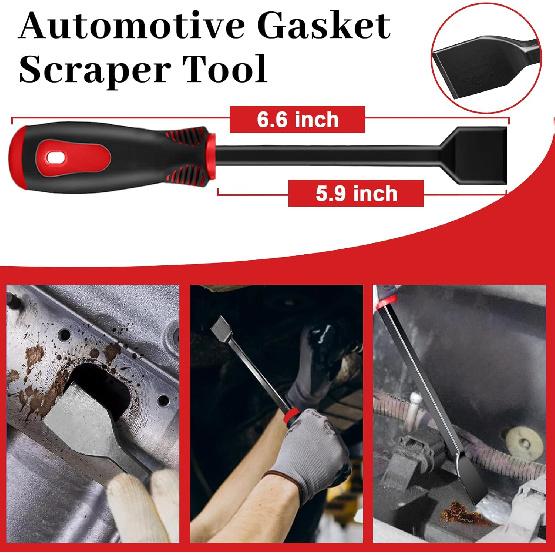 17 Pcs Pick and Hook Set with Trim Removal Tool, Clip Pliers, Fastener Remover,Scraper,and Magnetic Telescoping Tool Kit for Repair