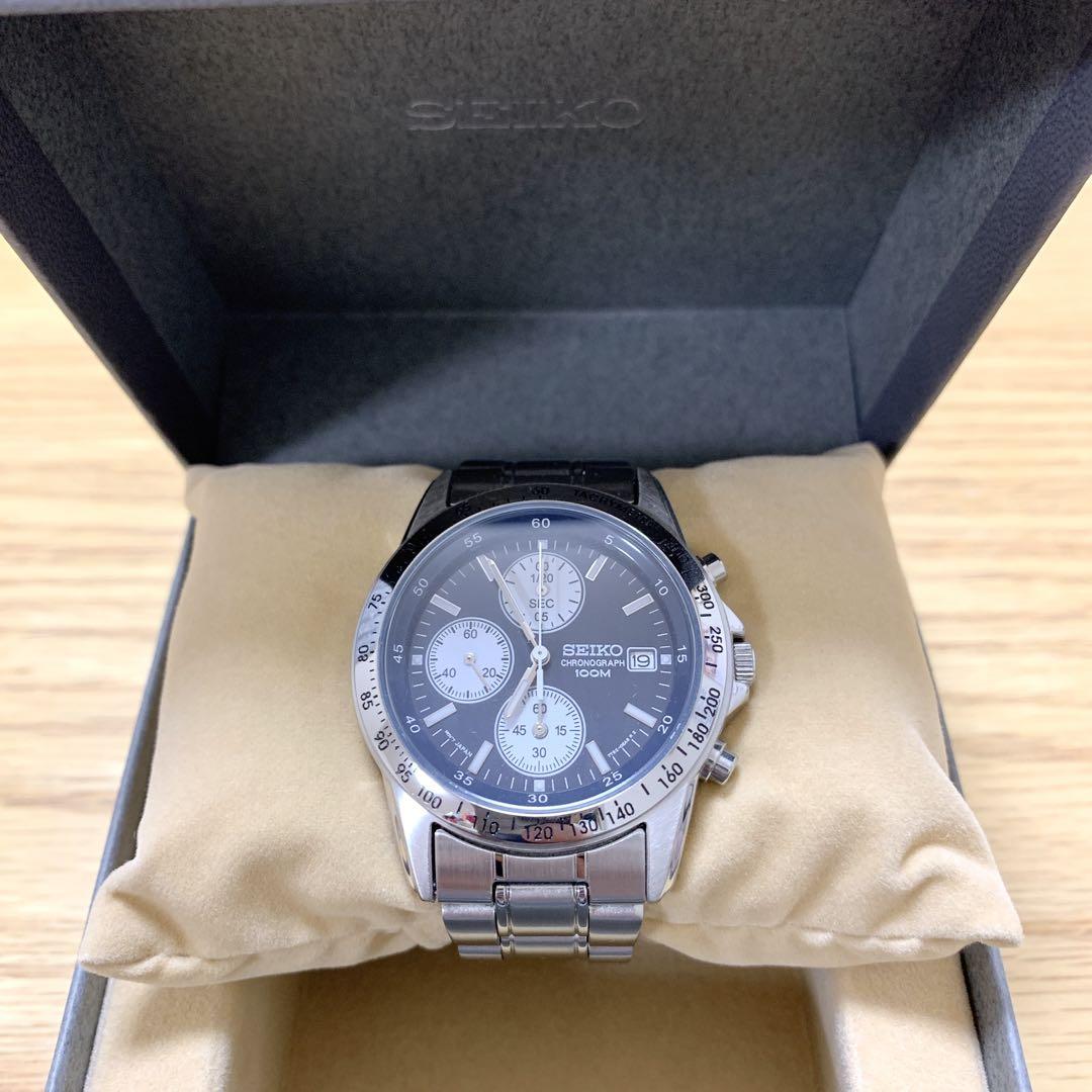 

[USED] SEIKO Seiko watch chronograph blue dial