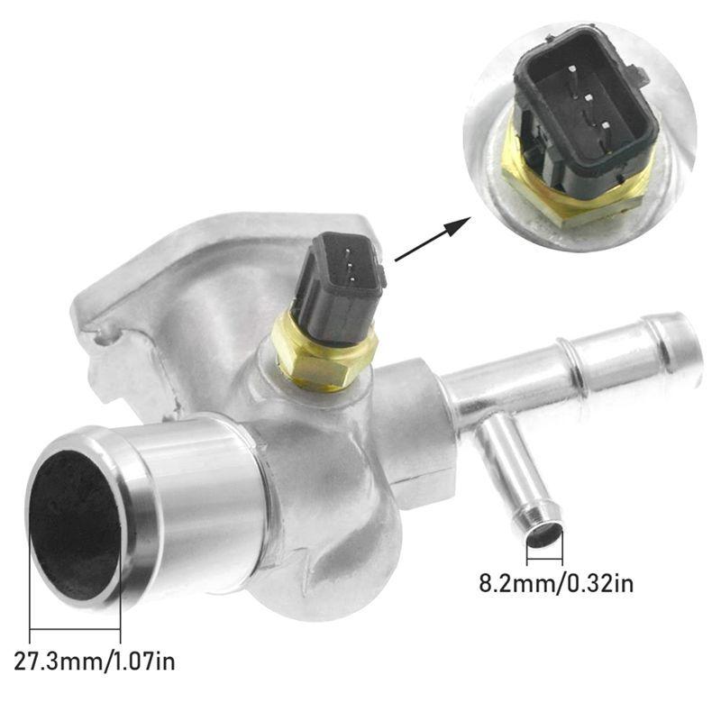 New Thermostat Housing 25620-2B003,25600-2B003 For Accent Avante Elantra Solaris I20 I30 Kia Rio Soul Parts
