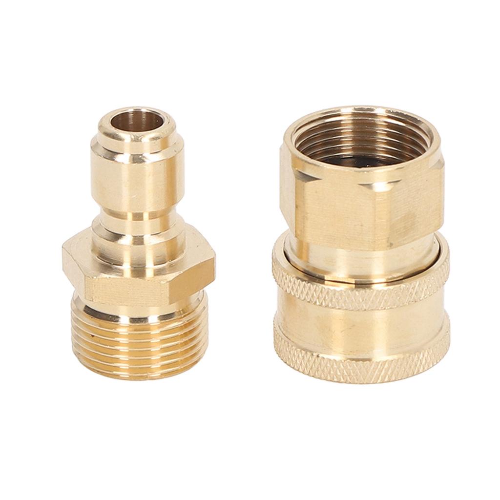 5000PSI High Pressure Washer Fittings Washing Machine Pipe Adapter Female Male Connectors M18x1.5mm