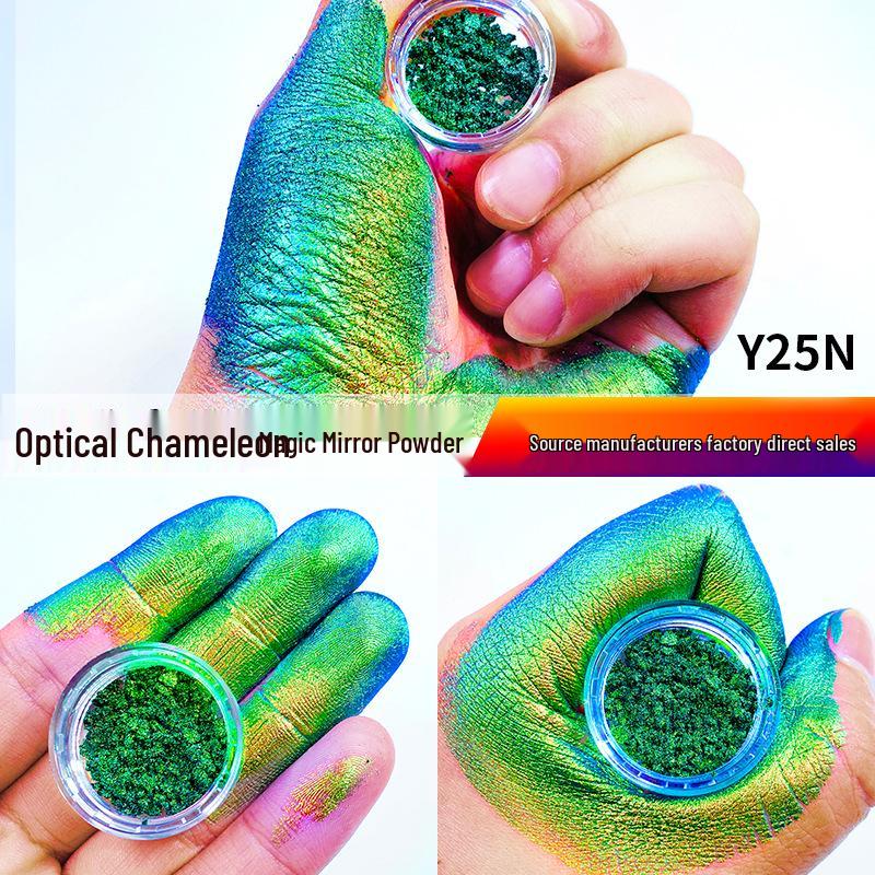Chameleon Highlighter & Nail Art Magic Mirror Powder