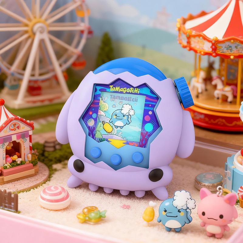 Cute Squid Silicone Protective Case For Tamagotchi Paradise Dustproof Shell Anti Fall Electronic Pet Equipment Protective Cover