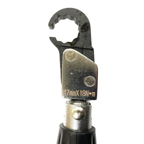 BBK RTQ-23 Double-Ended Ratchet Torque Wrench (1/4" X 3/8" for Room Air Conditioners)