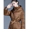 Winter New Down Jacket Women's Long Over-Knee Bread Jacket Temperament Fashion Loose Jacket