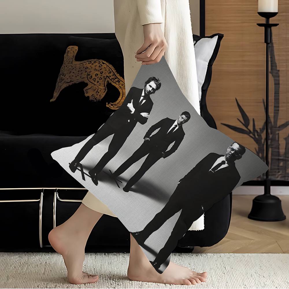 

Interpol Band Personalized Pillow Cover Kids Bedroom Wild Party Decor Pillowcase Kid Birthday Shower Gift 30x30 cm
