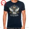 Life Begins At 60 1966 The Year Of Legends Birthday T Shirt Unisex Fashion Trendy Casual Clothing Stylish Tops Tee Shirt Leisure
