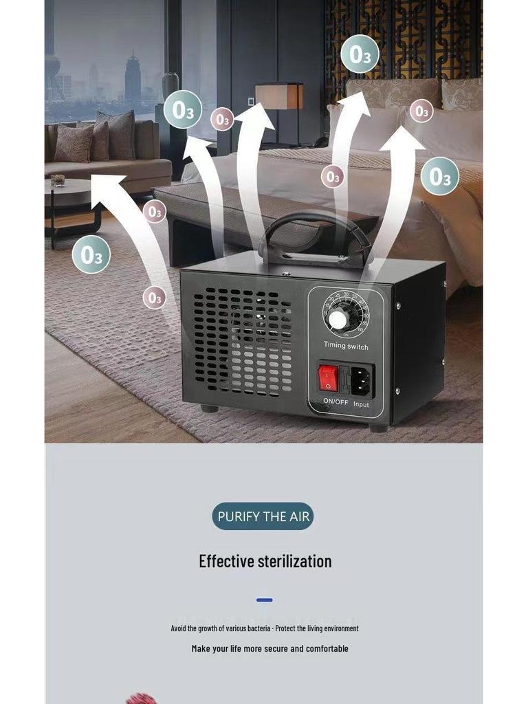 Air Purification Ozone Generator: Remove Odors, Formaldehyde & Sterilize for Homes, Schools, and Stations