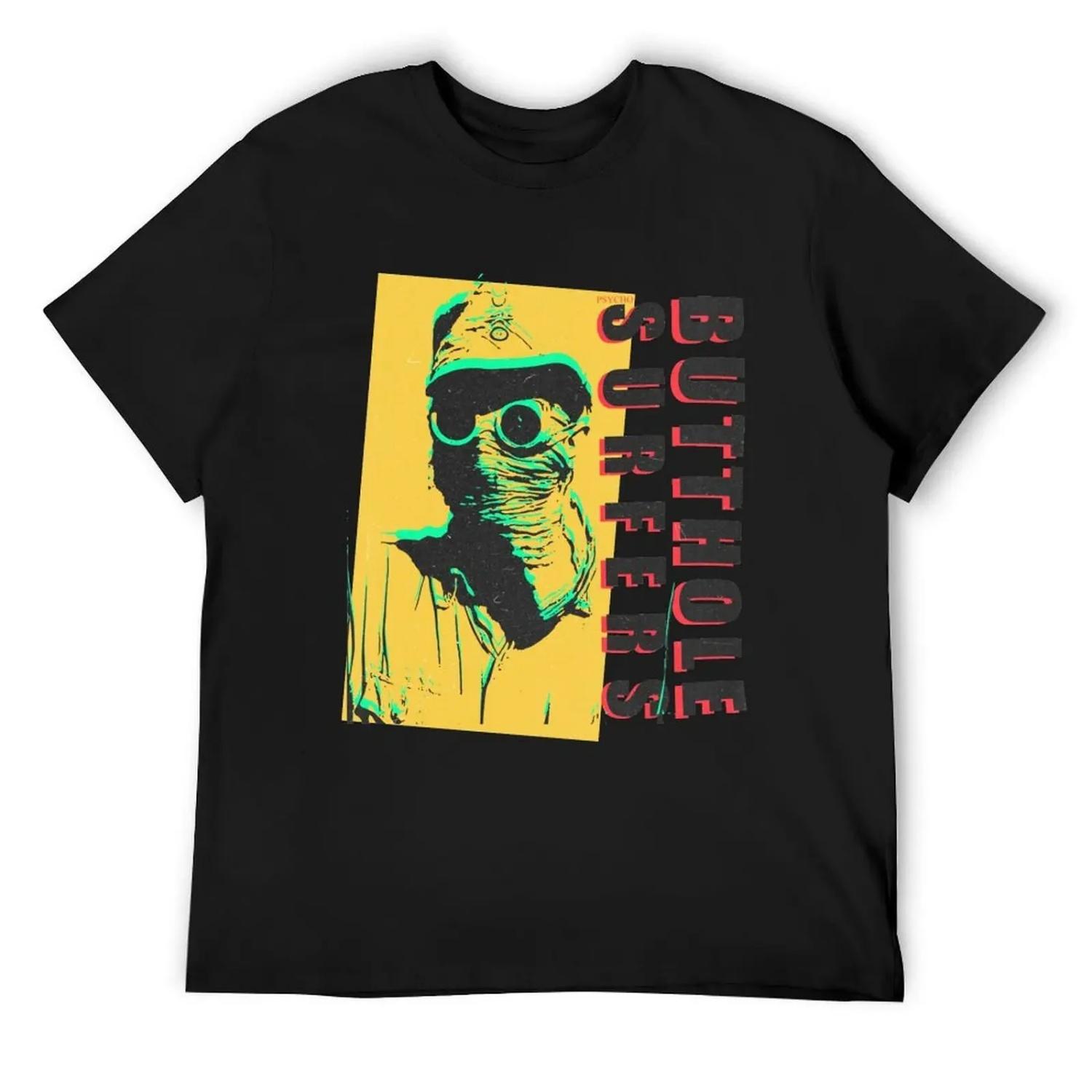 

Butthole surfers fan art T-Shirt cute tops custom t shirt boys whites Men s t-shirt S чёрный