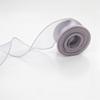 10 yards Rotolo di nastro di organza di colore pieno con bordo ondulato a coda di pesce per bouquet di fiori, regali, confezioni, decorazioni per feste di nozze