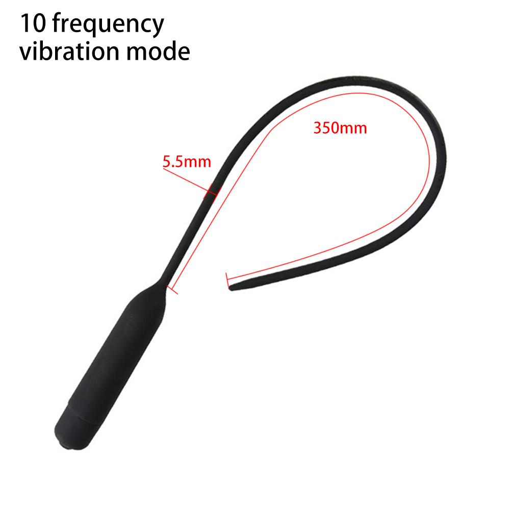 Urethral Sounds Dilator Vibrators for Men Penis Plug Catheter Medical Delay Exerciser Male Masturbator Sex Toys Adults 18 Erotic