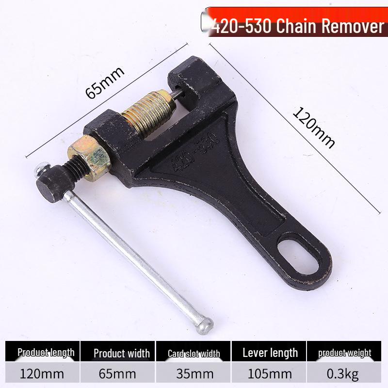 Multi-Use Motorcycle Chain Breaker and Link Remover Tool