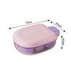1pc Cartoon Ice Cube Mold Summer Ice-making Box Household Stackable Make Ice Cream Container Press Easy Demolding Ice Mould