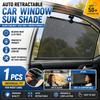 Retractable Car Window Sun Shade UV Protection Side Window Curtain Heat Insulation Privacy Screen Universal Auto Sunshade Car