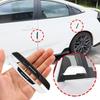 Twsqj4 2025 Hot 4Pcs Rubber Anti Collision Strip Car Door Rearview Mirror Protector Stickers For Mercedes Benz AMG GLC GLE W204 W205 W2